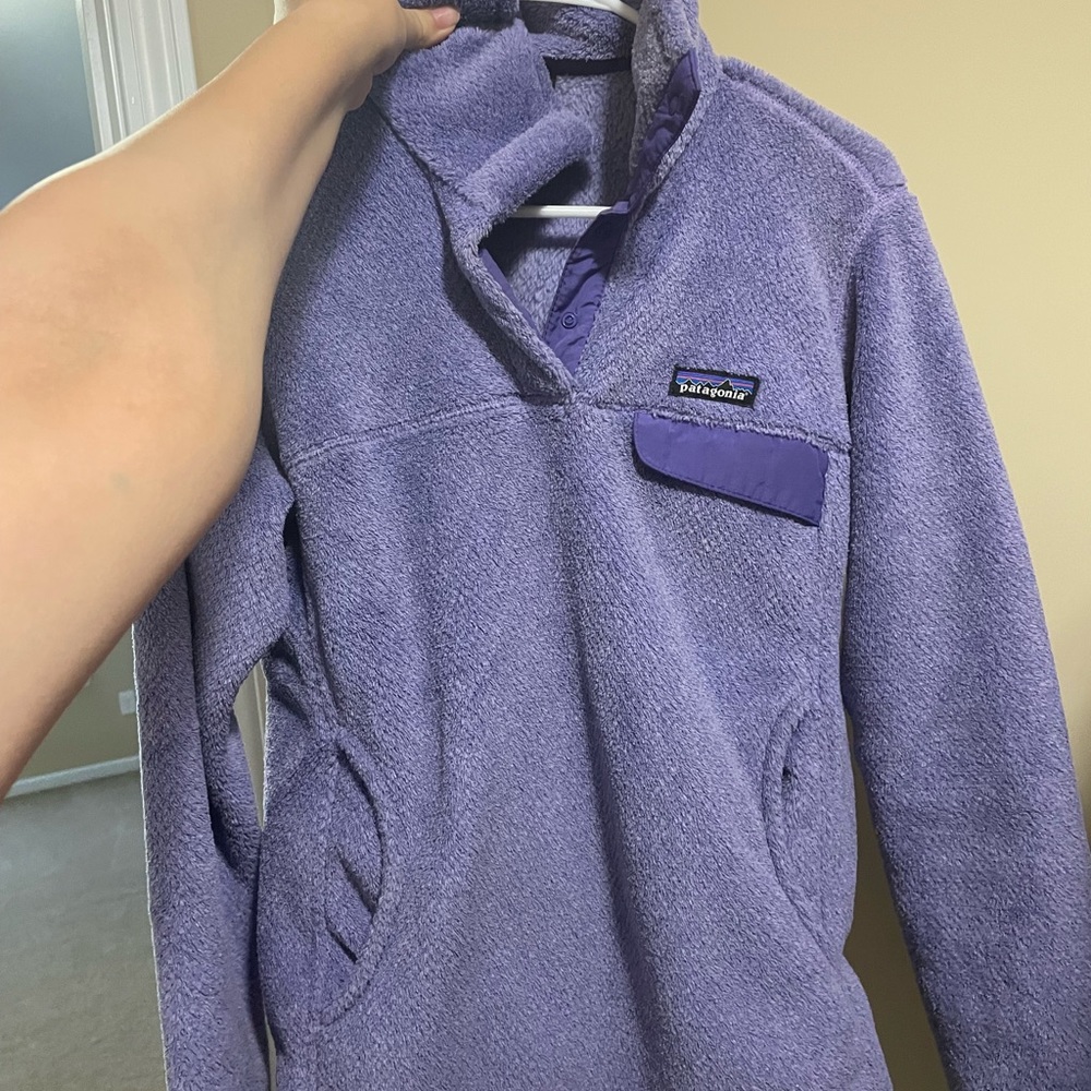 Purple Patagonia Pullover
